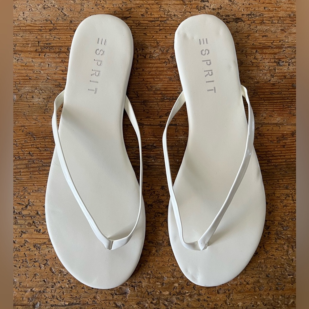 Esprit Party Sandals – White – Size 10M